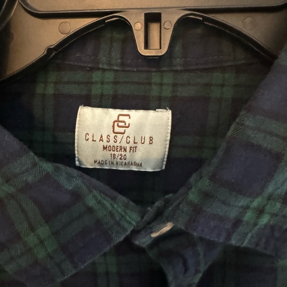 Dillards brand Classic Club Boys Button down shirt - Picture 3 of 4